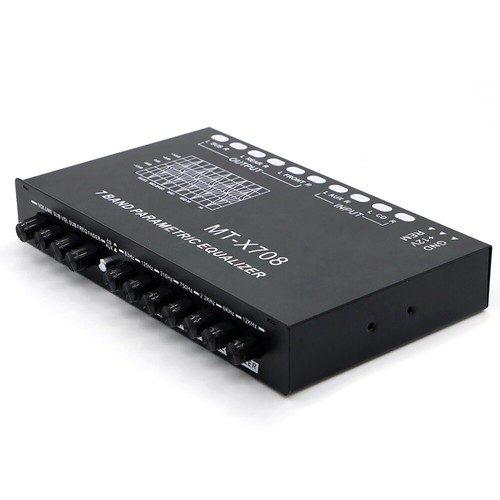 Car Audio Equalizer Adjustable EQ Car Amplifier Graphic Equalizer With CD/AUX - Picture 3 of 5