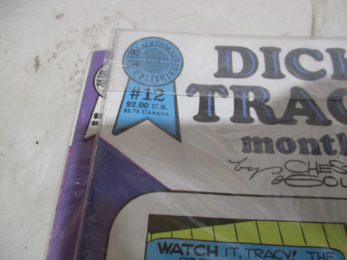 DICK TRACY MONTHLY LOT OF 3 - #2 #12 #5 (NM-) BLACKTHORNE PUBLISHING - Picture 9 of 10