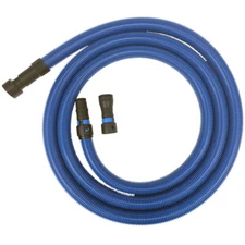 Cen-Tec Systems 16 Ft. Antistatic Hose w Power Tool Adapter for Dust Collection