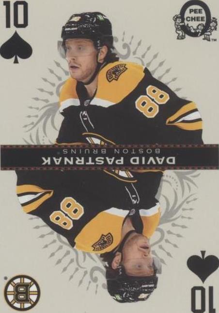 2021-22 O-Pee-Chee - David Pastrnak #10-SPADES - 1 of 1