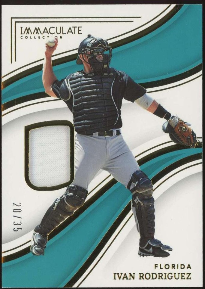 2023 Panini Immaculate Collection - Ivan Rodriguez #145 - 1 of 1