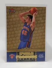 2006-07 Fleer Ultra World Premiere Retro DAVID LEE Gold Medallion Card #190