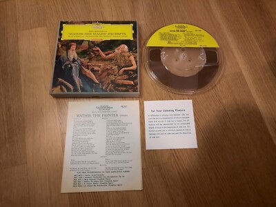 RARE! Hindemith Mathis der Maler AMPEX REEL Deutsche Grammophon DGC 8769