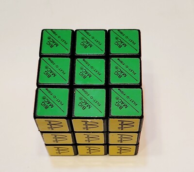 rubik's cube Happy meal McDonald's Mc Do MCDO 2020