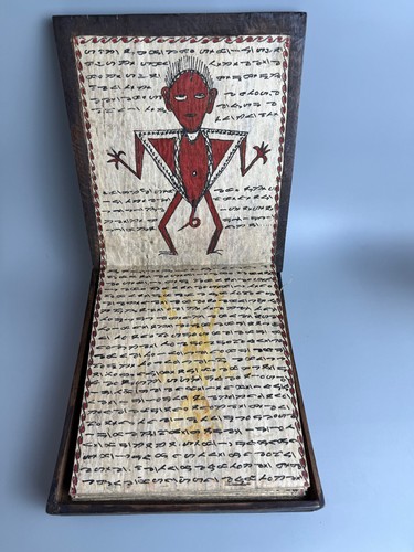 Seltene antike Pustaha Batak Schamane Handschrift Pustaka Indonesien 42 Tafeln - Bild 1 von 8