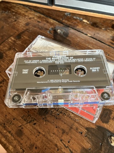 PARANOIA The Many Faces Of Cassette 1989 Vintage Punk Rare Alchemy - Picture 4 of 7