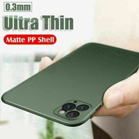 Custodia Trasparente Rigida Opaca Sottile Sottile Sottile Per Iphone 17 15 14 16 Pro Max 13 12