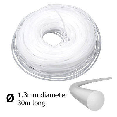 Trimmerschnur 1,3 mm x 30 m Nachfülldraht Schnur Light Duty Elektro Trimmer