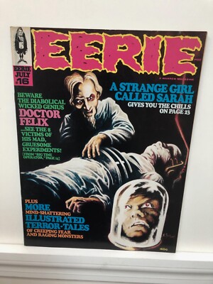 Eerie Magazine  # 16   FINE   July 1968   See creator names below
