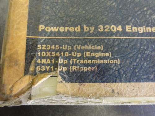 Caterpillar CAT 953 LGP Track Loader Parts Manual SEBP1431 - Picture 3 of 8