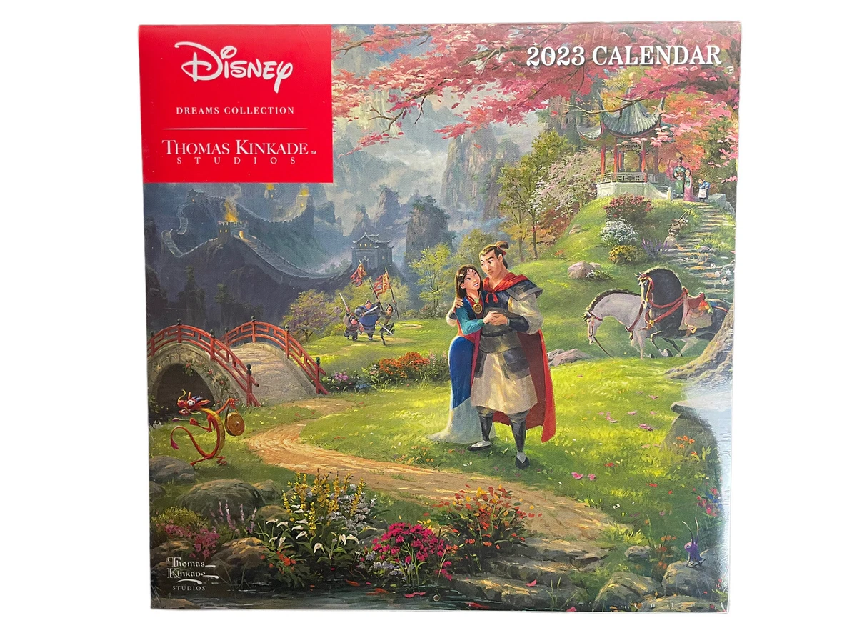 Disney Dreams Collection by Thomas Kinkade Studios: 2023 Wall Calendar by  Thomas | eBay