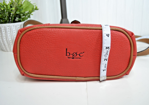 BOC Born Concept Red Multi Pocket Crossbody Shoulder Purse Handtasche - Bild 11 von 16