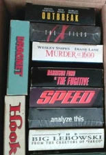 Twelve VHS movies...Action/Adventure...Drama...see description for titles