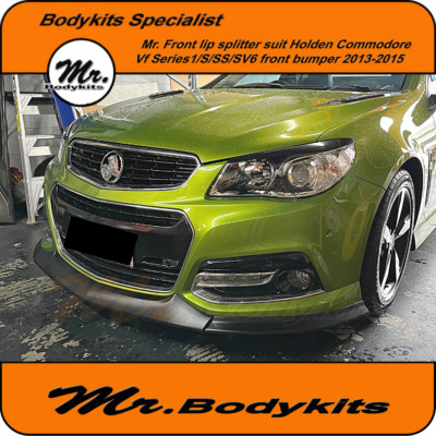 Mr. Front Lip Splitter For Holden Commodore VF Series 1 S/SS/SV6 Front Bumper