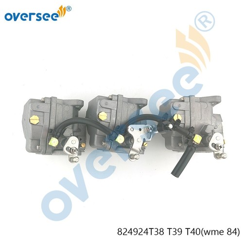 824924T38 T39 T40 CARBURETOR ASSY WME-84 For Mercury 65-75HP Electric Outboard - Picture 6 of 7