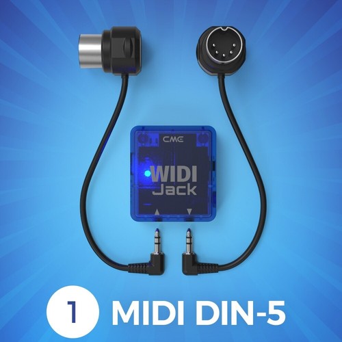 CME WIDI JACK Pair (2) Wireless MIDI Connectors over Bluetooth - Picture 9 of 9