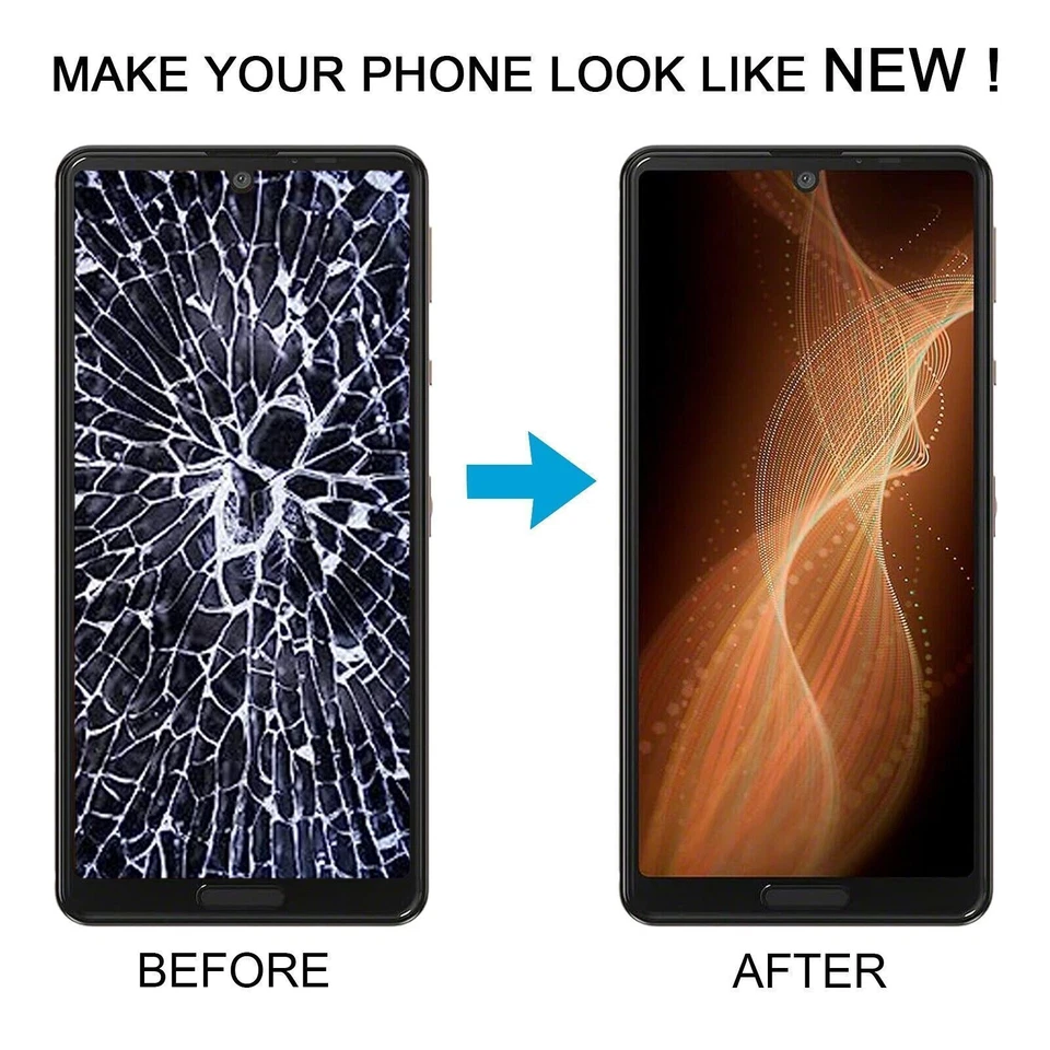 LCD Display Touch Screen Digitizer Full Assembly For Sharp Aquos Sense5G SHG03 - Image 2 of 4