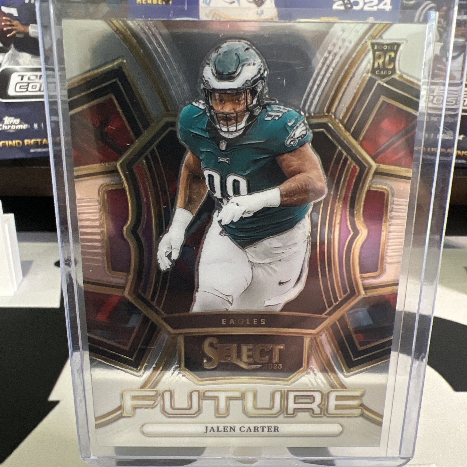 2023 Panini Select Future #FUT-JCA Jalen Carter RC Philadelphia Eagles