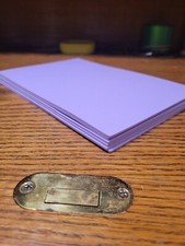 Fly Tying Foam 2mm LAVENDER 8.5"X5.5" 6PK.