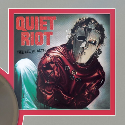 Quiet Riot Metal Health Framed Picture Sleeve Gold 45 Record Display - Picture 2 of 5