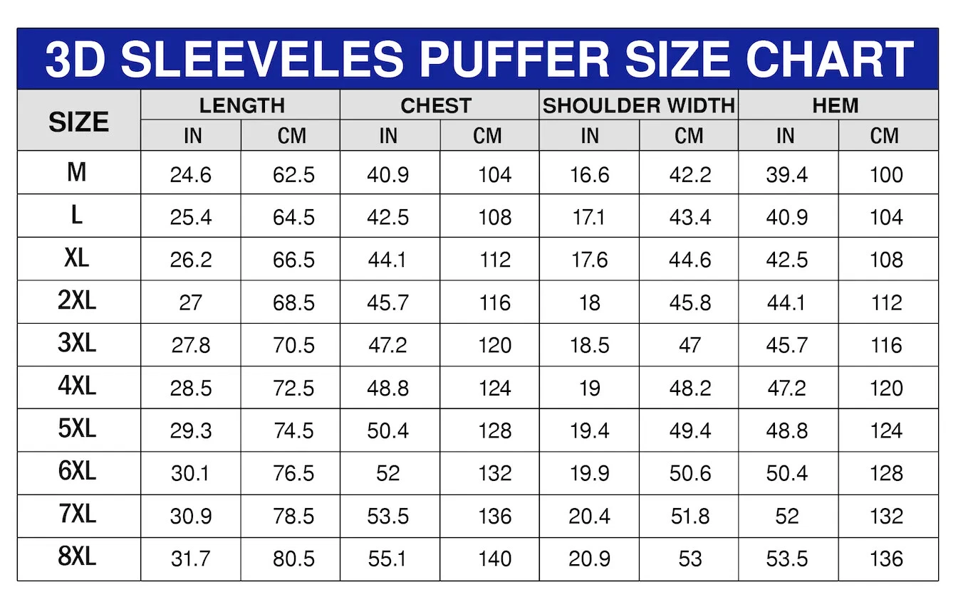 Dooom Underground King Sleeveless Puffer Jacket