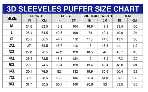 Dooom Underground King Sleeveless Puffer Jacket