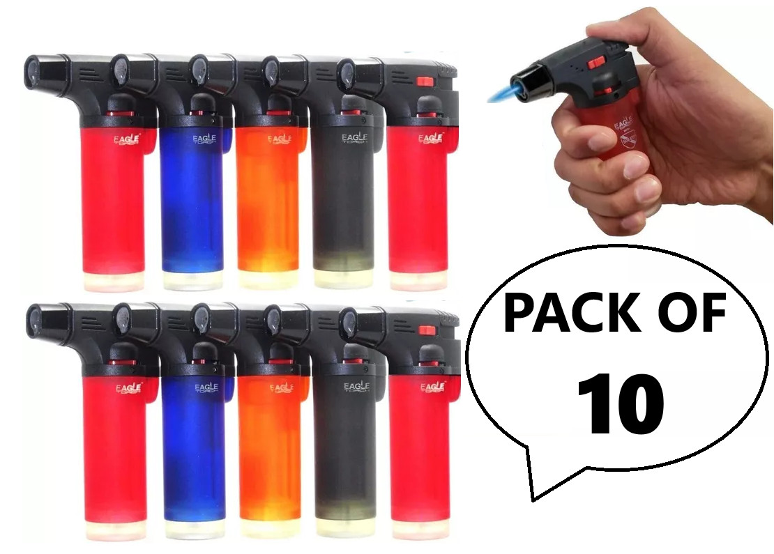Butane Jet Windproof Adjustable Flame Refillable