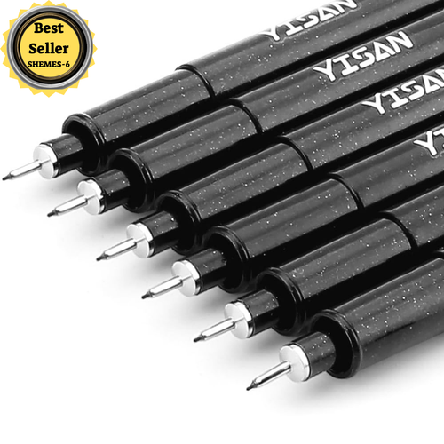 Ultra Fine Tip Pens,Writing Pens,0.25mm,Fine Point,No 1 Count (Pack of 6)....... - Picture 7 of 12