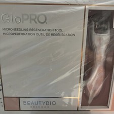BeautyBio GloPRO Microneedling Tool Face Eye Body Rollers Prep Pads Eye Head Set