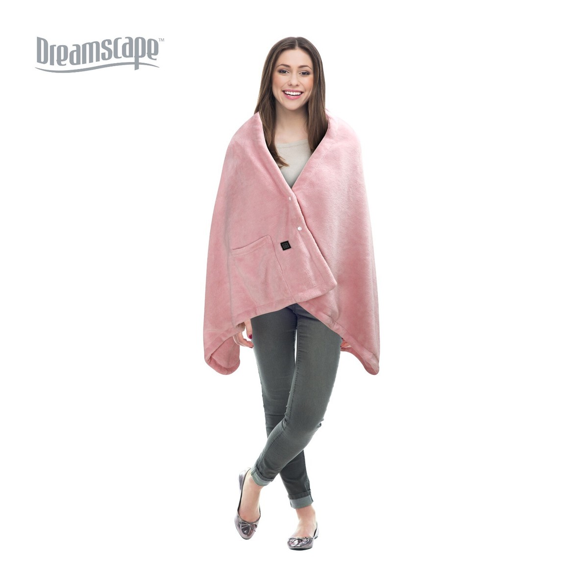 Electric Heated Shawl Throw Fleece Portable Usb Control Over Wearable  Blanket | eBay