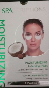 shea butter under eyes