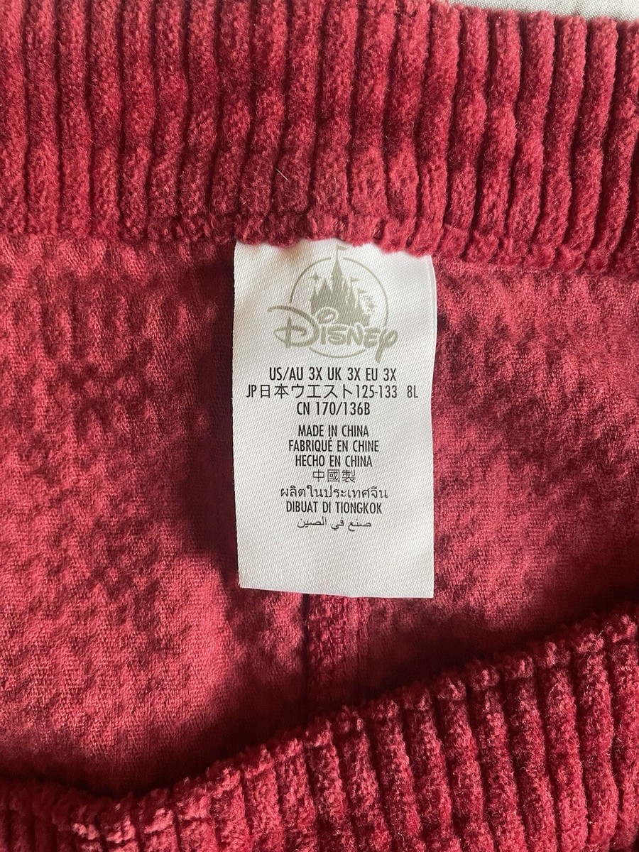 Disney Pixar Women's Turning Red Stay Calm Red Panda Corduroy Skirt 3XL Plus SZ View 5