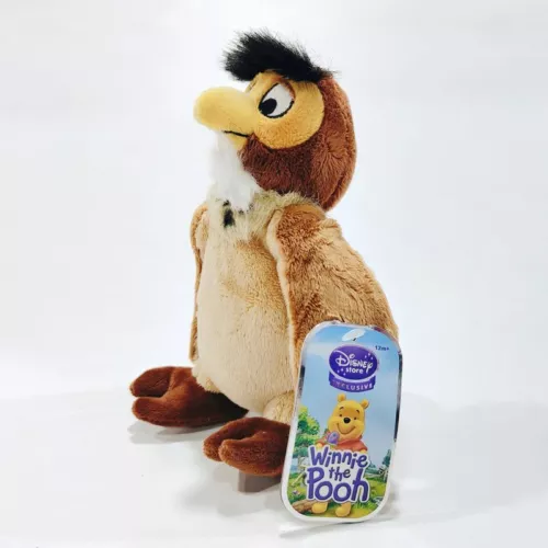 Disney Plush Toy Winnie The Pooh Owl Stuffed Animal Gift 17cm - Picture 3 of 4