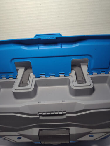 Nuovo Flambeau Outdoors 6382 TB 2 vassoi - scatola vassoio classico - blu/grigio - Foto 3 di 7