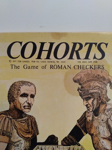 Vintage 1977 Cohorts The Game Of Roman Checkers - Famous Authors Series - Picture 2 of 16