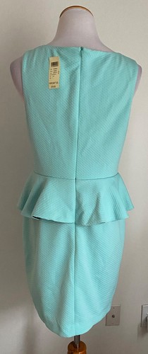 Neu mit Etikett! Arden B ärmelloses Schößchenkleid, pastell türkis & schwarz, orig. 79 $, groß - Bild 3 von 4