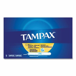 Tampax Tampons REGULAR Absorbency Unscented 10ct Health Feminine Care 10-Tampons