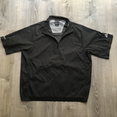 short sleeve windbreaker pullover