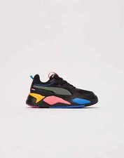 PUMA RsX Sunset 1 Ps Lace Up KIDS Boys White Sneakers Casual Size 13.5c-1.5c