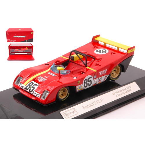 FERRARI 312PB N.85 WINNER 6h WATKINS GLEN 1972 ICKX-ANDRETTI 1:43 Burago - Bild 1 von 5