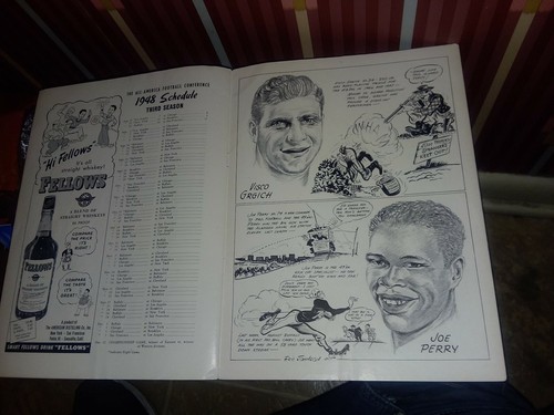 1948 SAN FRANCISCO SF 49ERS FOOTBALL PROGRAM v. BROOKLYN DODGERS AAFC KEZAR - Picture 12 of 12