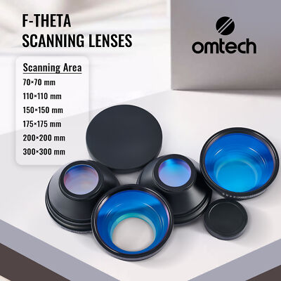 M85 Fiber Laser Machine F Theta Scanning Lens 50mm 70mm 110mm 150mm 200mm 300mm