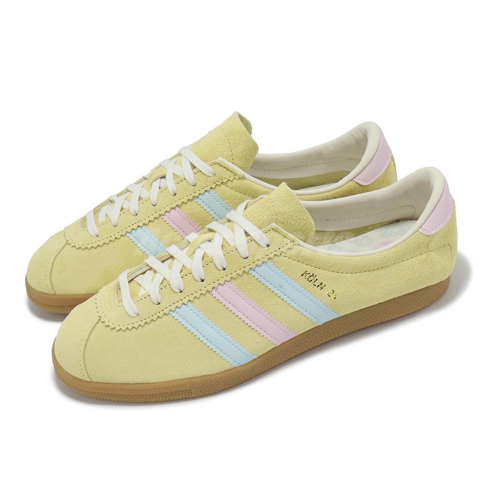 adidas Originals KOLN 24, почти желтая, синяя, розовая мужская повседневная обувь унисекс, IG6279