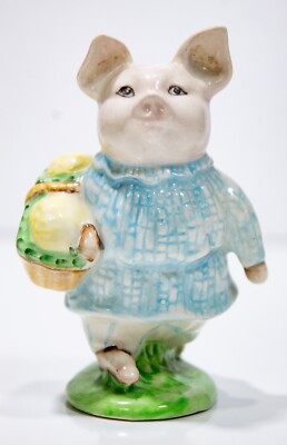 BESWICK ENGLAND Beatrix Potter ''Little Pig Robinson'' Porcelain Figurine