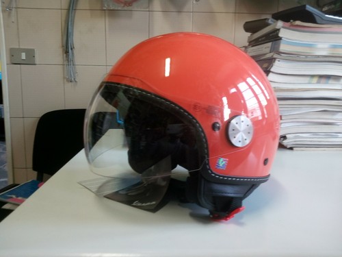 PIAGGIO 605925M05CC CASCO DEMI-JET VESPA VISOR 2.0 COLORE CORALLO - TAGLIA  XL | eBay
