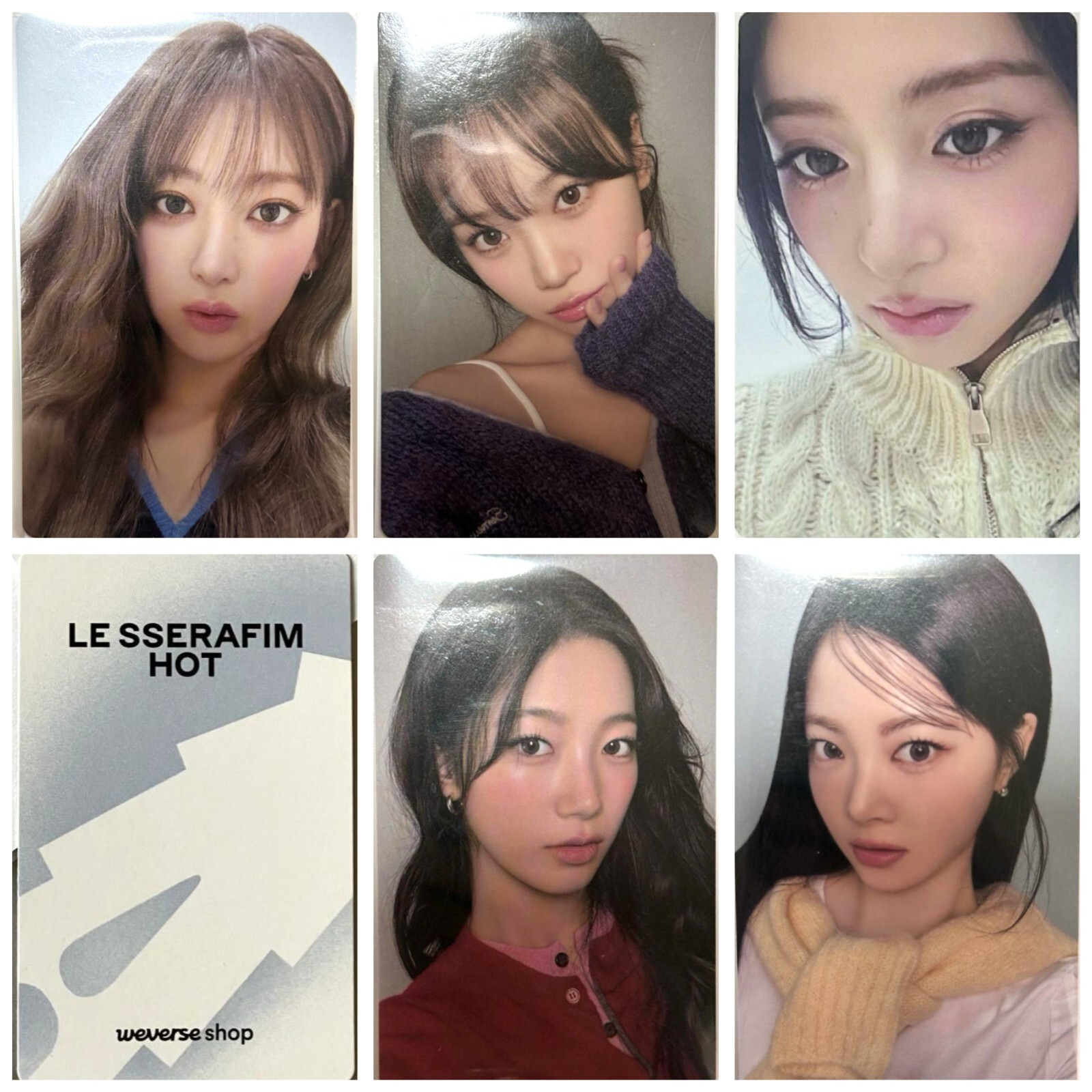 ルセラフィム 中国 上海 countingstars 当選者限定 5枚セット 【公式通販】