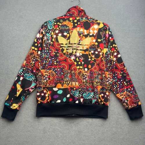ADIDAS FARM RIO Jacket Women UK 18-20 XL MARACATU Fruit Tropical Originals AOP - Picture 2 of 13