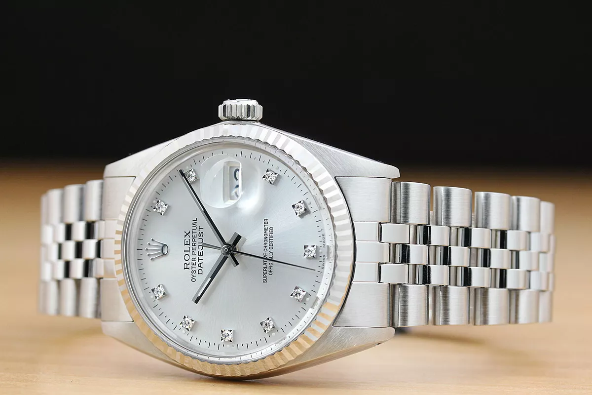 Rolex 16014 best sale diamond