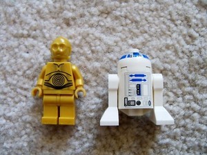 Lego Star Wars Robot C3po R2d2 C 3po R2 D2 Bb8 Minifigure Drone Figure E Toy Lego Minifigures