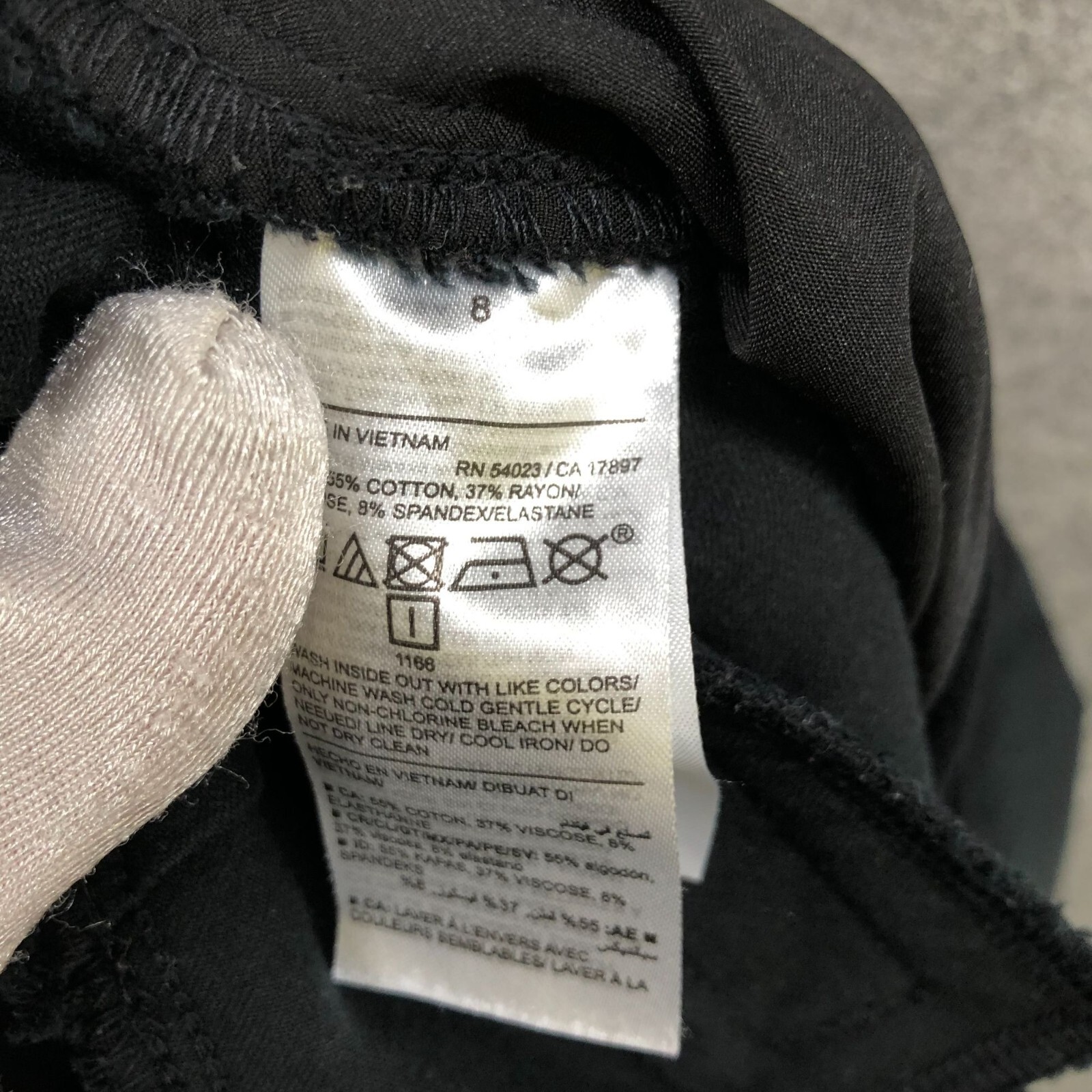 Old Navy Maternity Pixie Straight Black Jeans SIz… - image 10